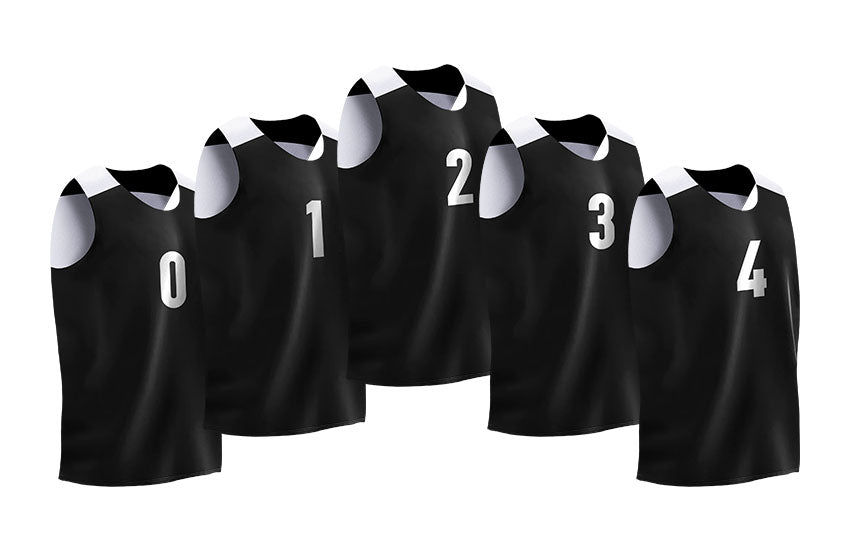 Youth 5-Pack Reversible Jerseys with Numbers