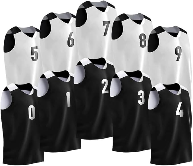 Youth Numbered Reversible Jersey 10-Pack