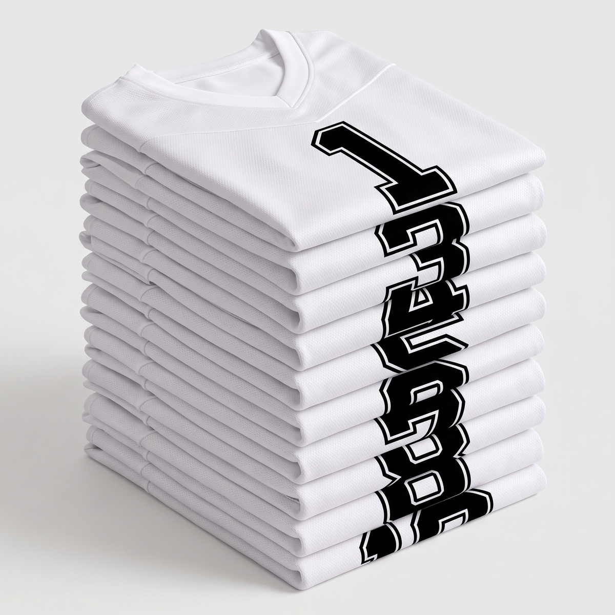 Flag Football Jersey 10-Pack | Numbered Team Set