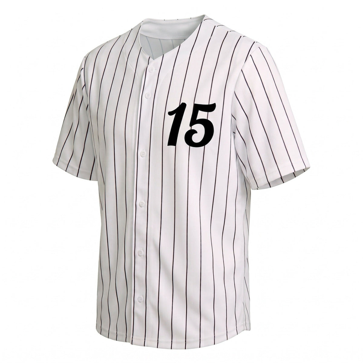 Softball Jersey | Pinstripe Button-Up
