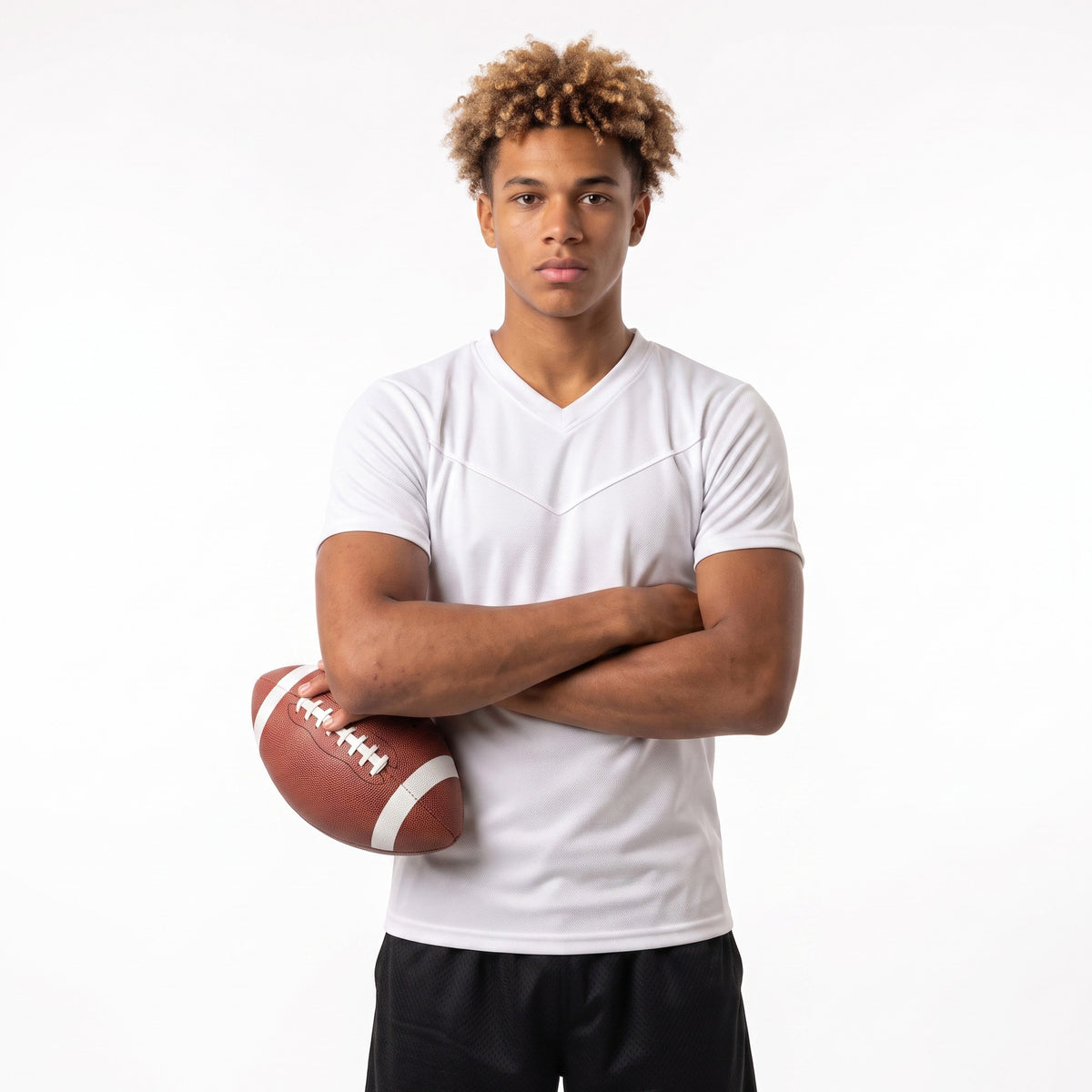 Flag Football Jersey | Numbered V-Neck