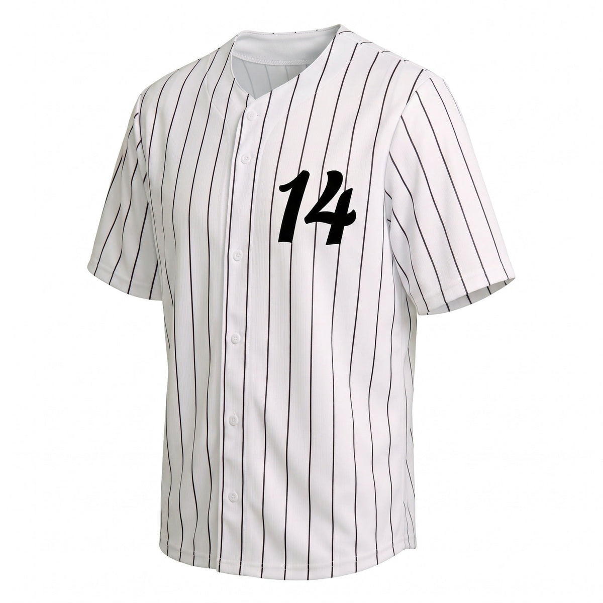 Softball Jersey | Pinstripe Button-Up